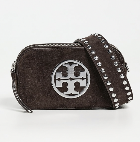 Tory Burch Miller 麂皮斜挎包
