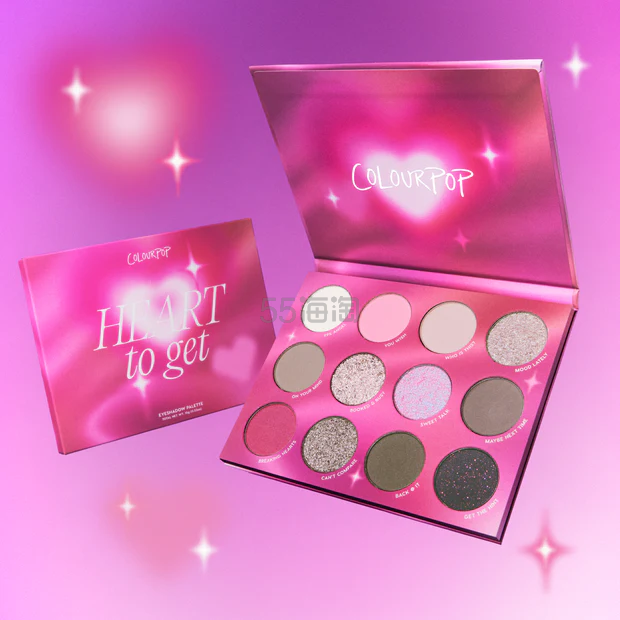 Colourpop 卡拉泡泡 Heart to Get 眼影盘