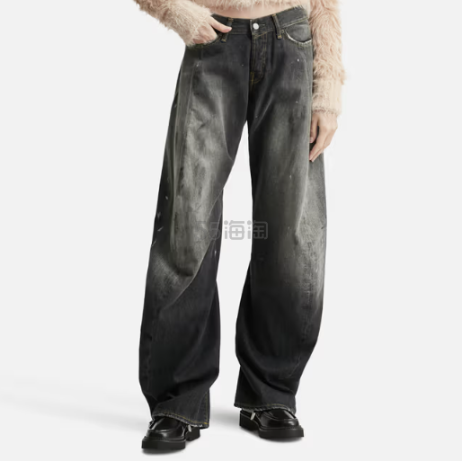 Lisa同款！Acne Studios 2006F宽松牛仔裤