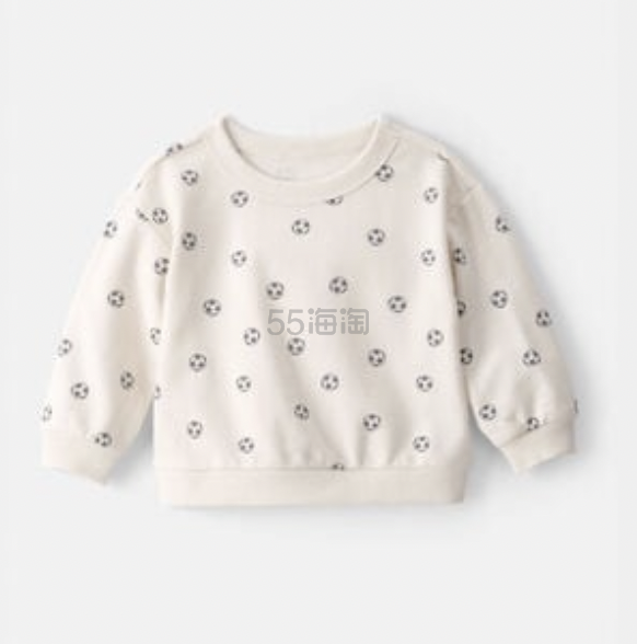 Carter's 足球印花卫衣