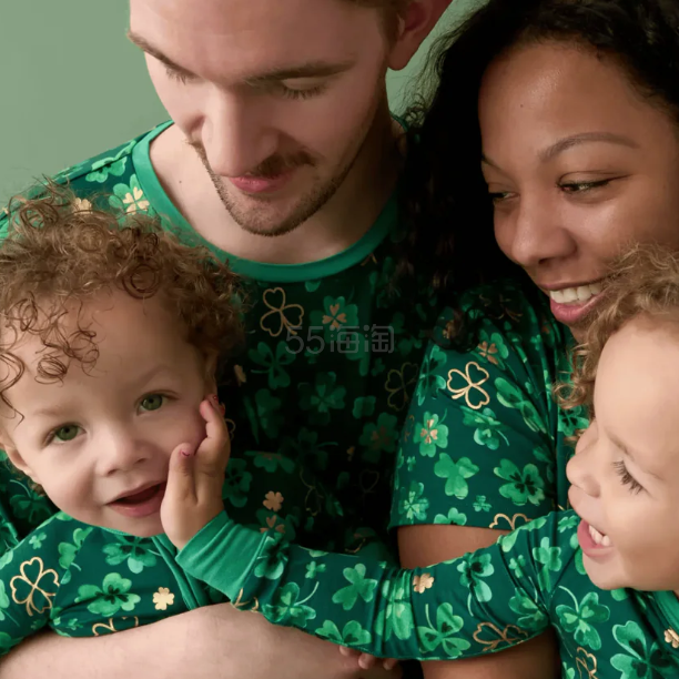 Little Sleepies：圣帕特里克节系列 选购三叶草印花款