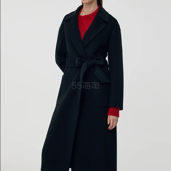 Goelia 歌莉娅 长款羊毛大衣