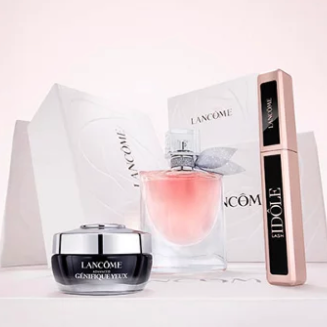 Macy's：Lancome 兰蔻美妆护肤限时8折，热卖套装6折起