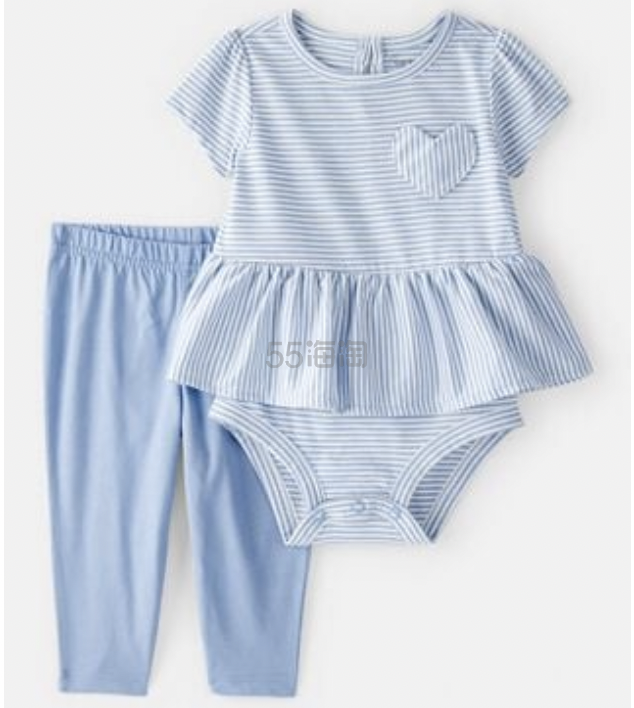 Carter's 条纹两件套