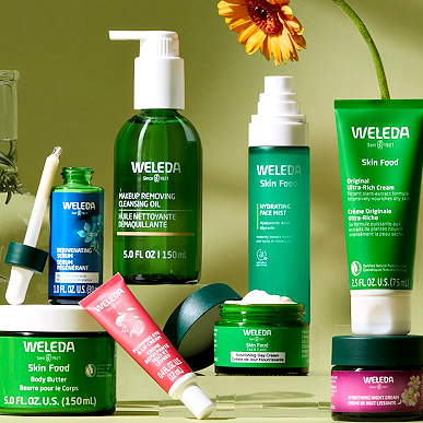 Weleda 美官：天然护肤精选 保湿身体乳$10 薰衣草沐浴乳$17