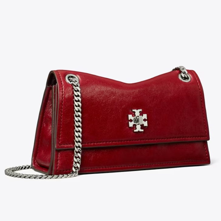 首次打折！Tory Burch 汤丽柏琦 Kira 油蜡皮扭锁单肩包