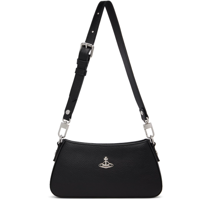 Vivienne Westwood 黑色 Tasha 单肩包