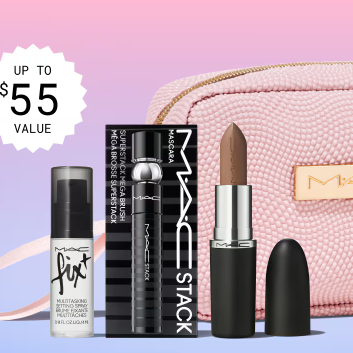 MAC Cosmetics CA：魅可热卖！满C$100送4件套礼包 含正装轻缎光大子弹头