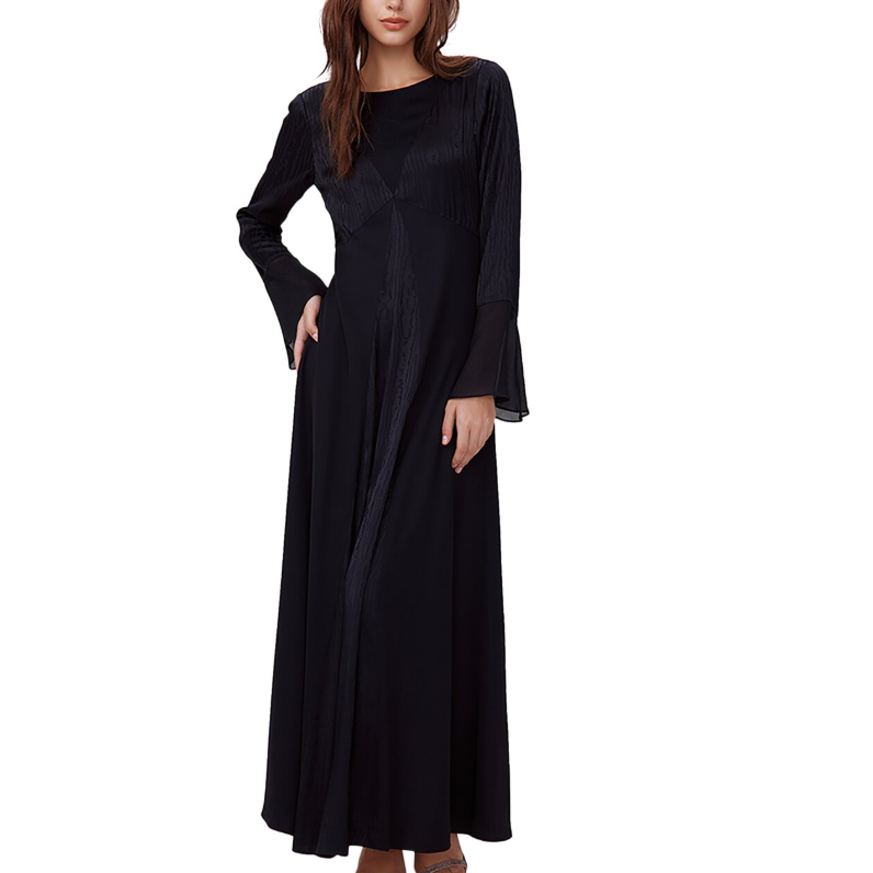 DVF Suparna 气质黑色长裙