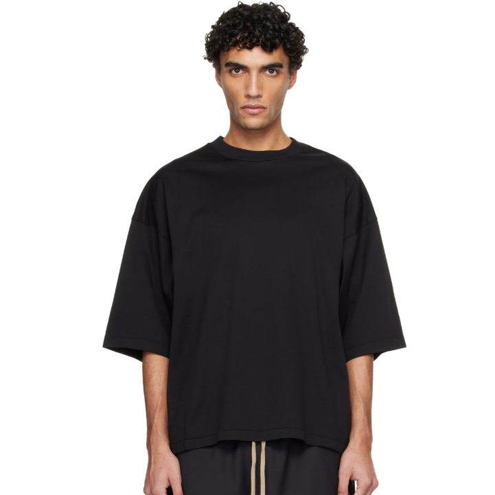 Fear of God 黑色 Relaxed T 恤