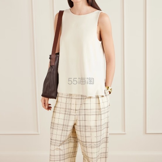 LOEWE 罗意威 Anagram 刺绣罗纹针织背心