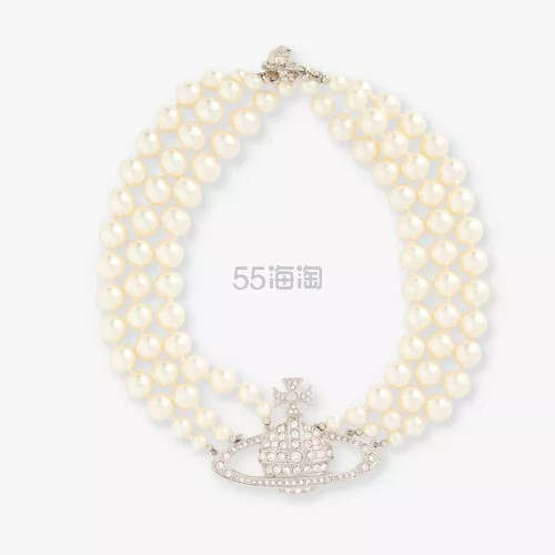 Jennie同款！Vivienne Westwood 西太后 三层珍珠项链