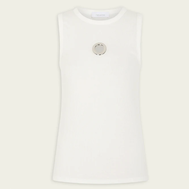 Rabanne 纯色背心