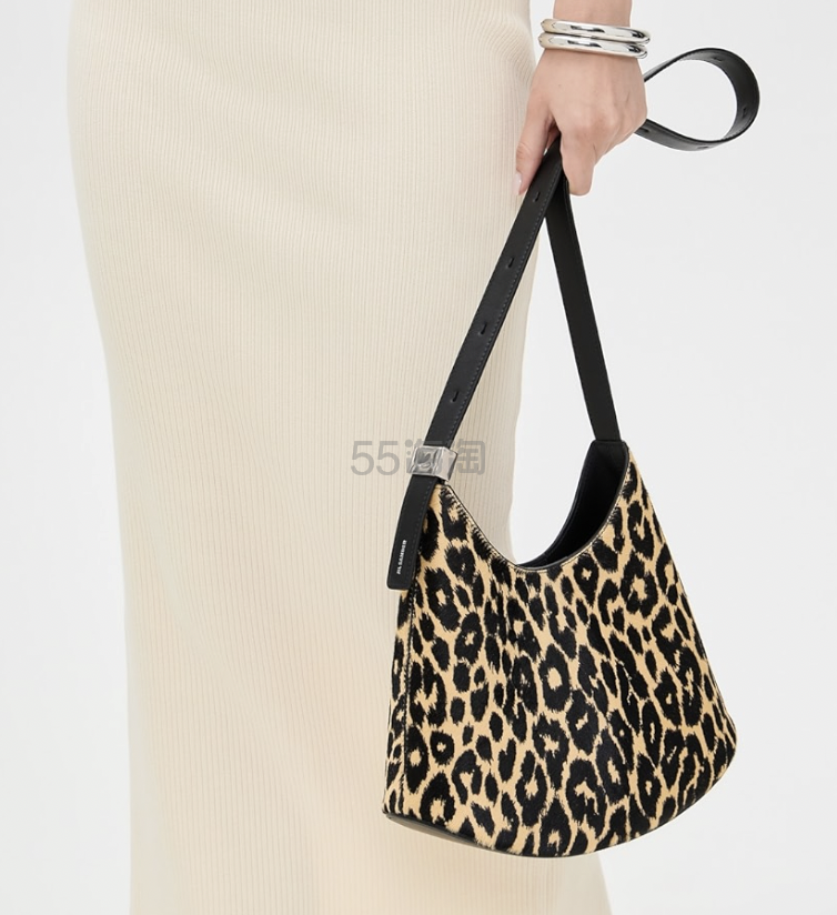 Jil Sander 豹纹托特包