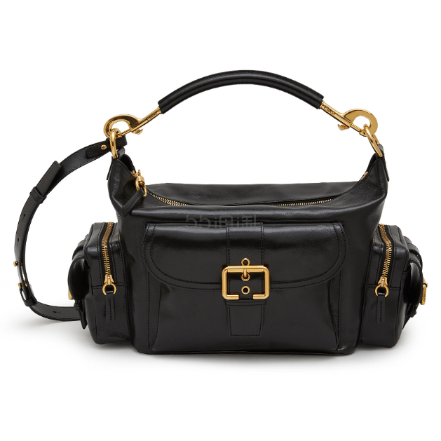 CHLOÉ 寇依中号双提手皮革相机包