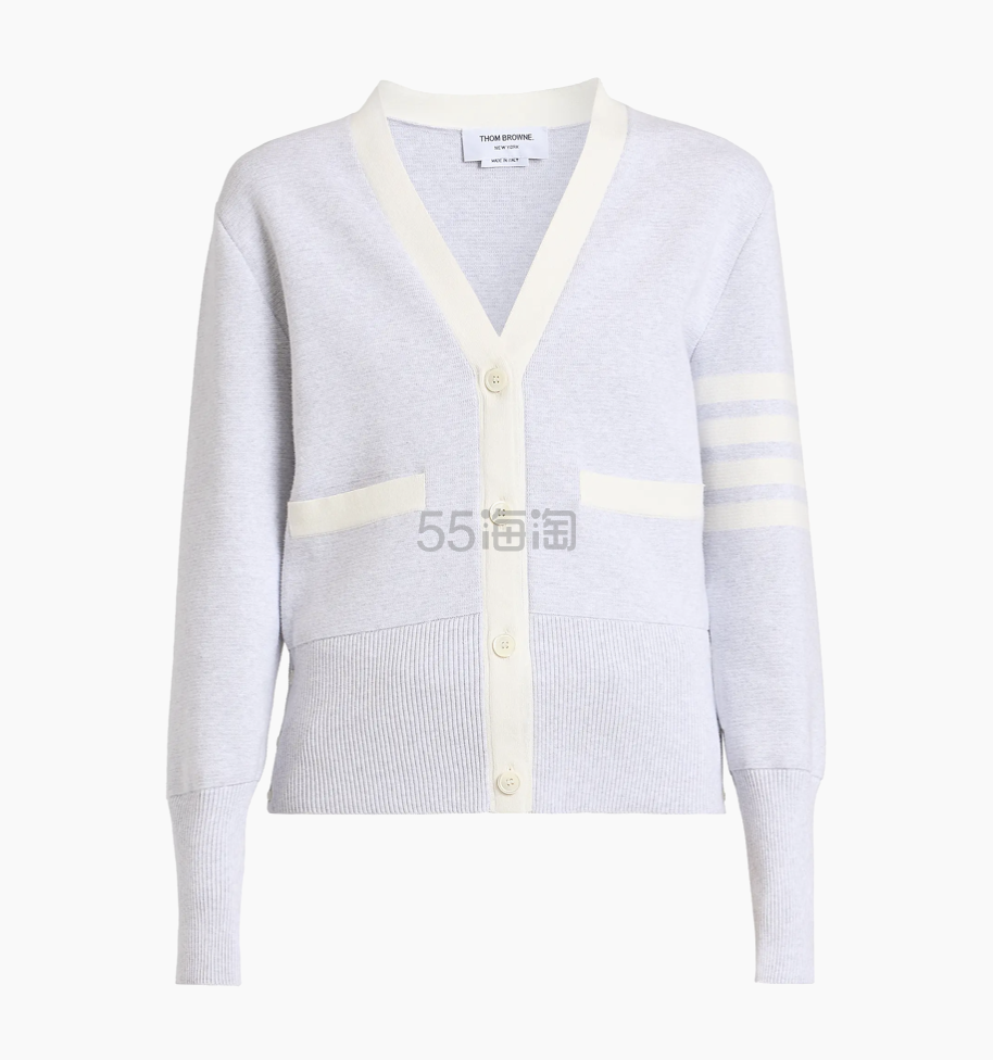 Thom Browne Milano 经典四道杠针织开衫