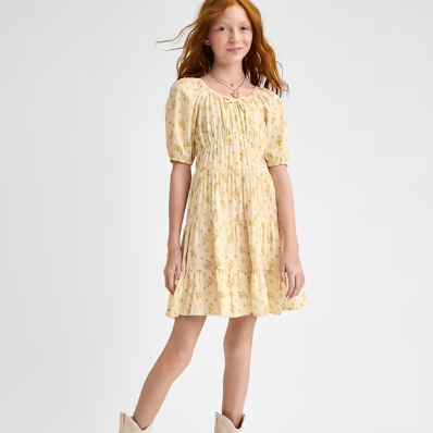 The Children’s Place：萌娃春装焕新 连衣裙、Polo衫、斜纹棉布裤等