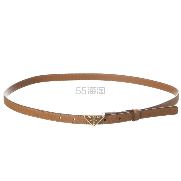 Prada Saffiano 皮革腰带