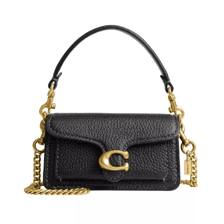 Coach 蔻驰 Tabby 黑色单肩包