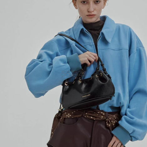 Charles & Keith Mini Moxie 抽绳水桶包