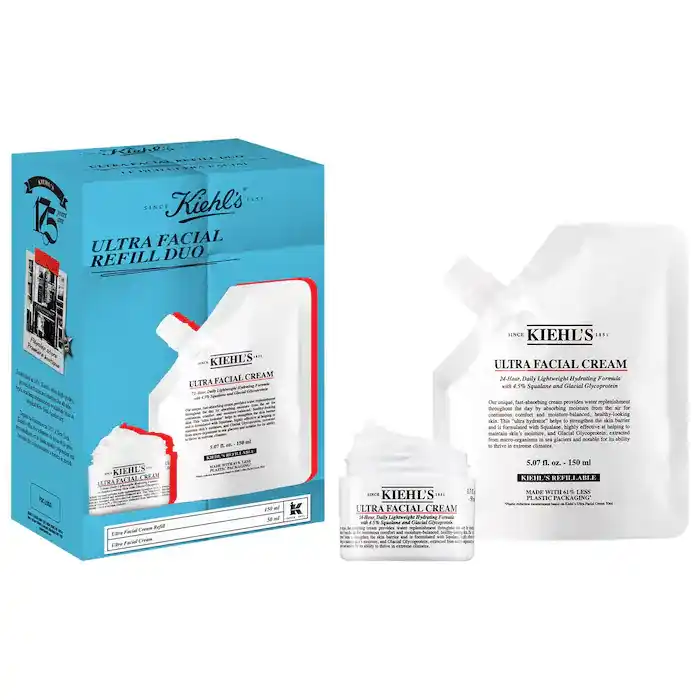 蹲补货！Kiehl's 科颜氏高保湿面霜套装 50ml+150ml