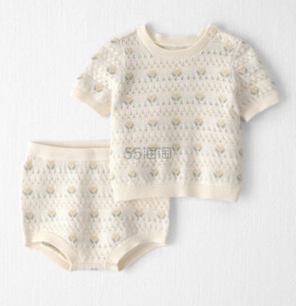 Little Planet 针织印花两件套