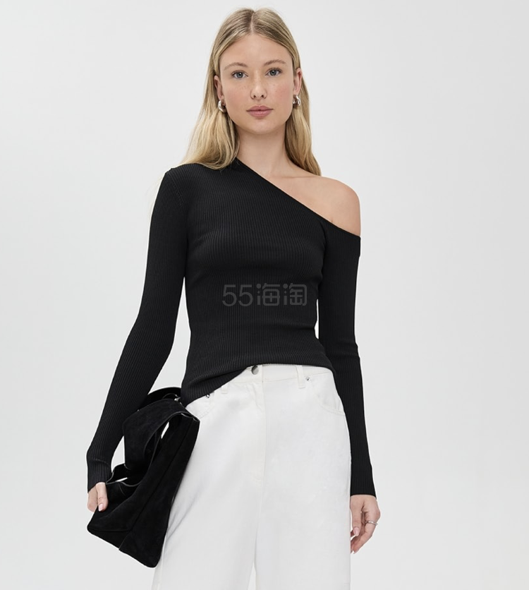 Staud Lois 斜肩上衣