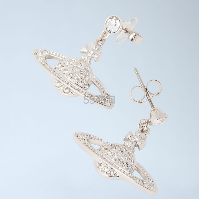 Vivienne Westwood 西太后 浮雕土星吊坠耳环