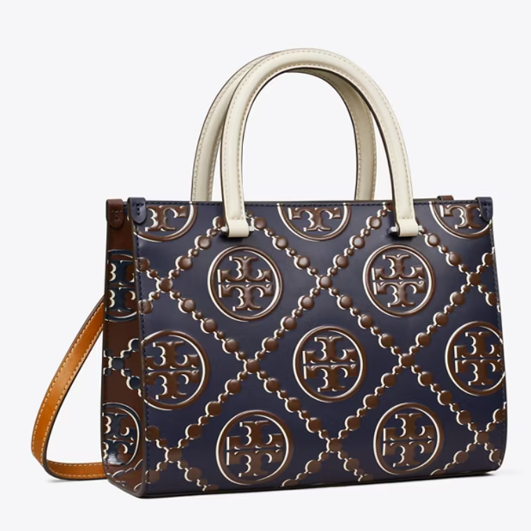 库存紧！Tory Burch 老花 托特包（可斜跨）