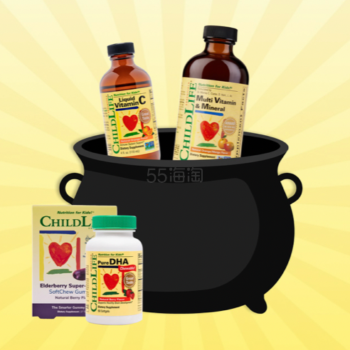 Vitacost：ChildLife 童年时光儿童营养补剂热卖
