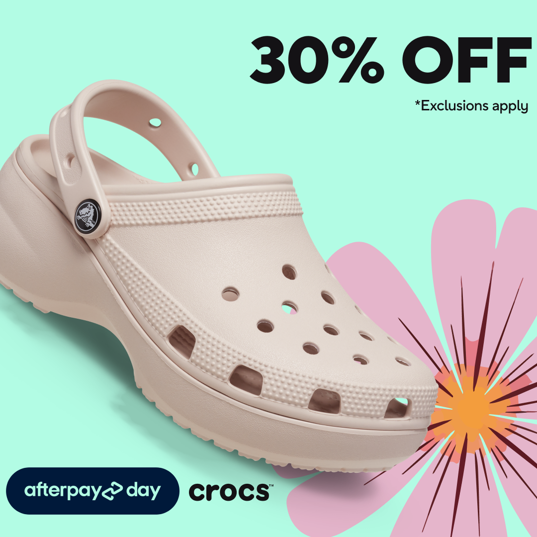 Crocs AU：穿洞洞鞋的季节来了