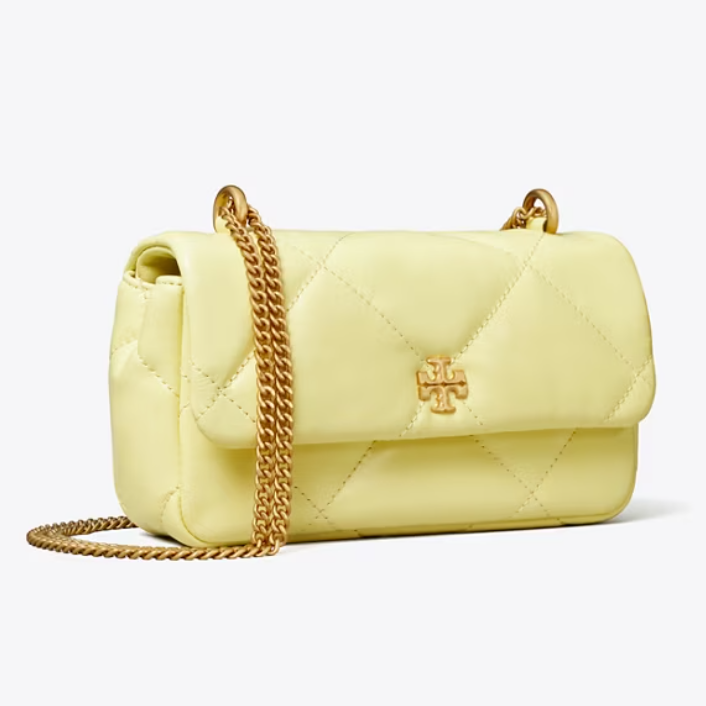 Tory Burch 汤丽柏琦 Kira 迷你钻石菱格斜挎包