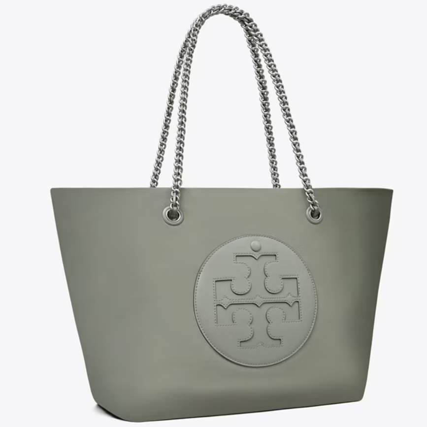 库存紧！Tory Burch 汤丽柏琦 Ella 链条托特包