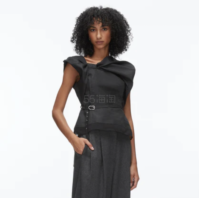 3.1 Phillip Lim  系带蝴蝶结上衣 林心如同款