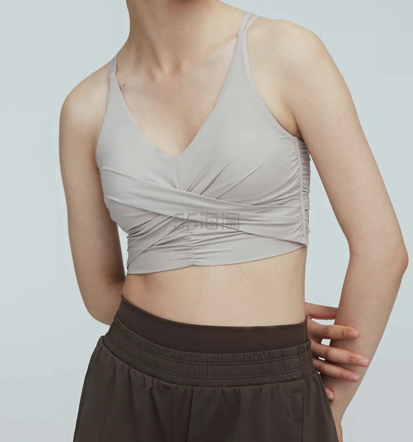 Neiwai 芭蕾系列褶皱运动内衣