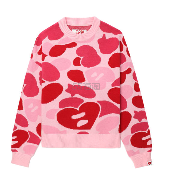 APEE 迷彩图案针织衫