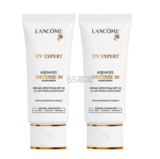 Lancome 小白管轻透水漾防晒 30ml*2