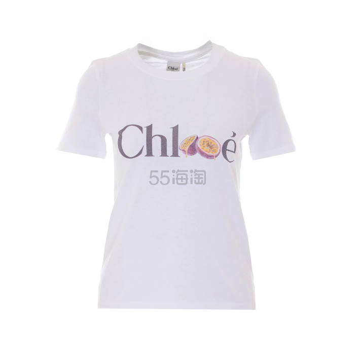 Chloè 寇依百香果印花短袖