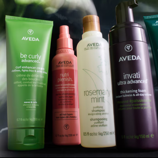 Aveda：美发造型热卖！选购迷迭香薄荷洗发水、造型喷雾等