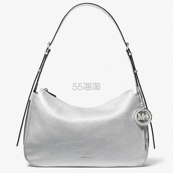 Michael Kors Nolita 中号银色单肩包