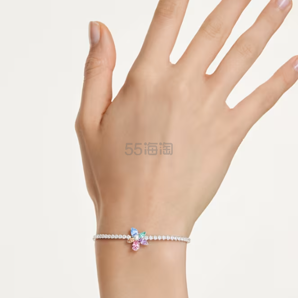 Swarovski 施华洛世奇 x A妹联名 花朵水晶手链
