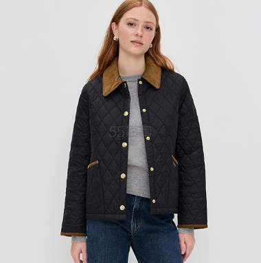 折上折！Barbour Liddesdale 绗缝夹克