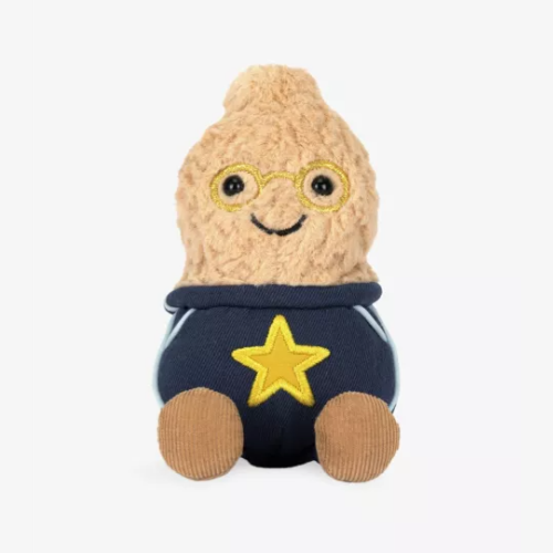 Jellycat 趣味花生校园之星装