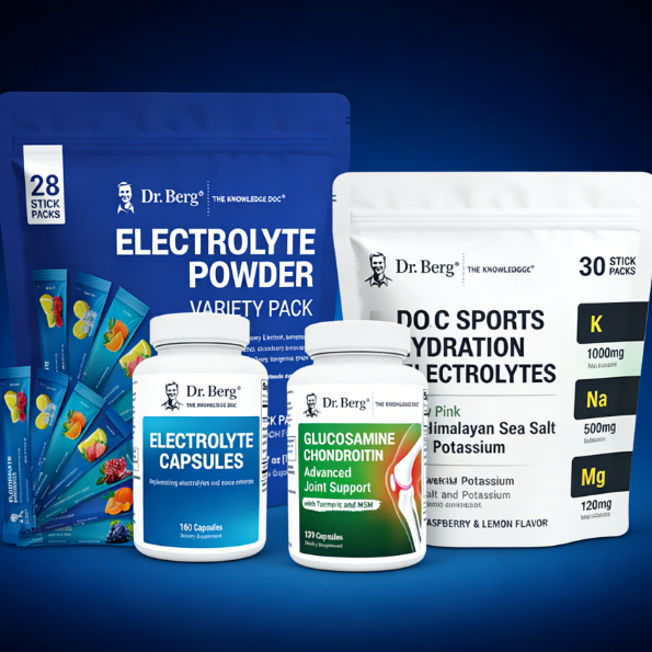 Dr Berg：运动功能饮品热卖 氨基葡萄糖软骨素$22