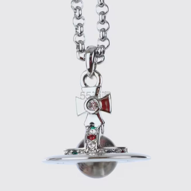 VIVIENNE WESTWOOD 西太后 Orb 银球土星项链