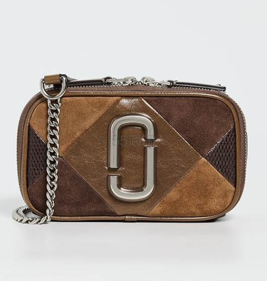 Marc Jacobs 麂皮拼接 Softshot 相机包