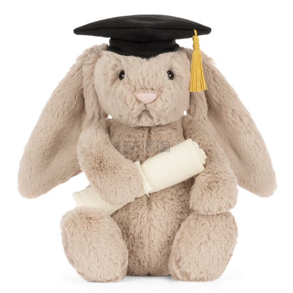 Jellycat 邦尼兔毕业装