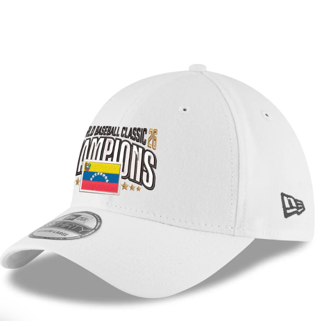热卖！New Era Venezuela 2026年世界棒球经典赛冠军 39THIRTY 弹性棒球帽