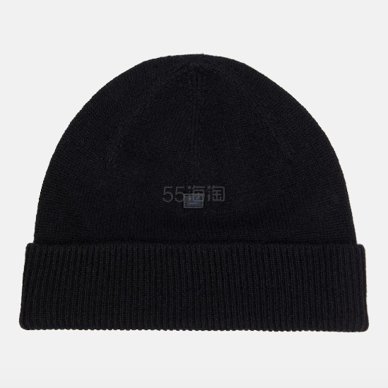 ACNE STUDIOS Kana 黑色羊毛冷帽