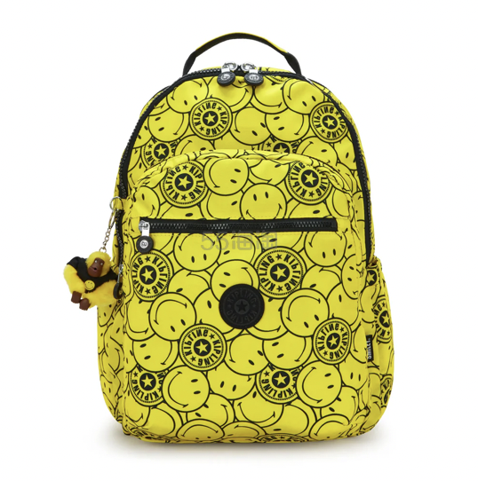 Kipling X Smiley SEOUL 15" 电脑双肩包
